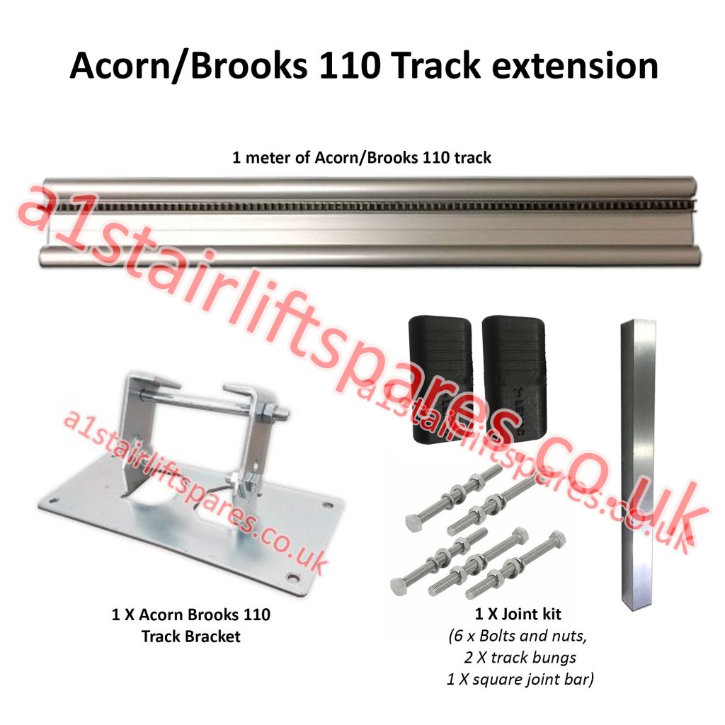Acorn 110/120 Track Extension Kit 26mm - A1 Stairlift Spares