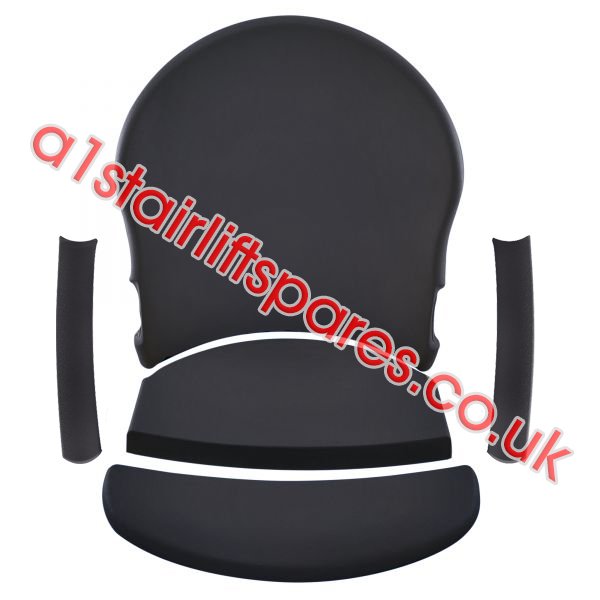 Minivator / Handicare Smart Seat Upholstery with arm covers - Grey